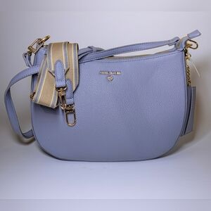 Anne Klein Light Purple Crossbody Bag With Coin Purse